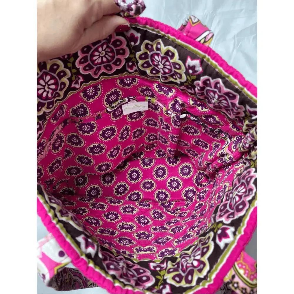 Vera‎ Bradley Villager Tote in Very Berry